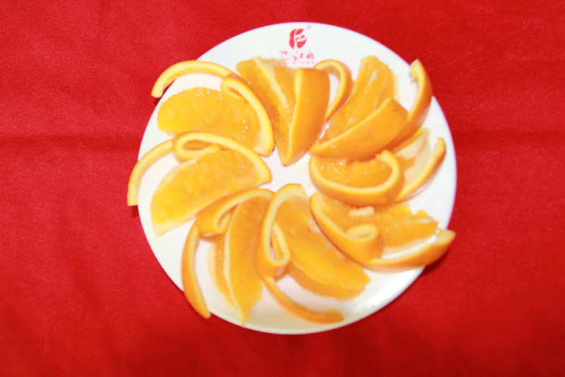 菜品橙子果盘
